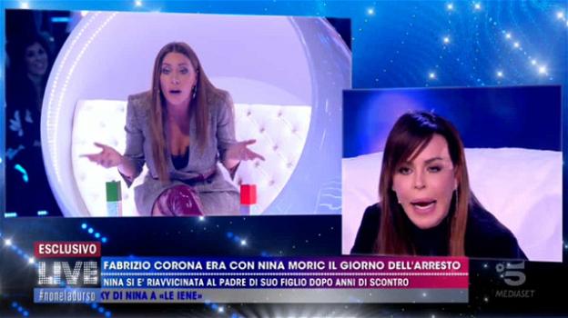 Live – Non è la D’Urso, duro scontro tra Nina Moric e Karina Cascella: "Non puoi dirmi che sono fragile mentalmente!"