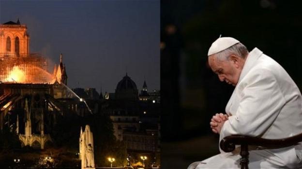 Notre Dame, il messaggio di Papa Francesco al vescovo di Parigi