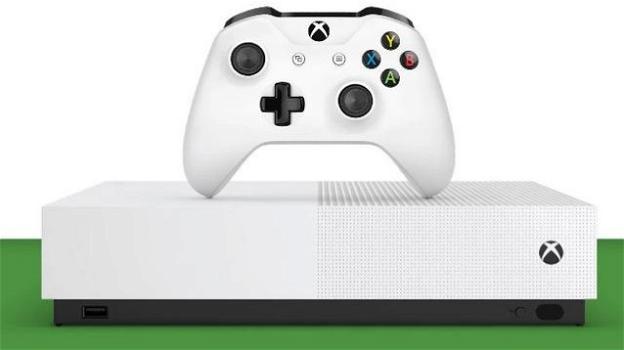 Xbox One S All Digital Edition: ufficiale la consolle Microsoft senza lettore ottico