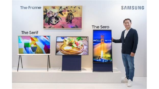Samsung Sero, la tv verticale QLED per gli amanti di Instagram e Snapchat