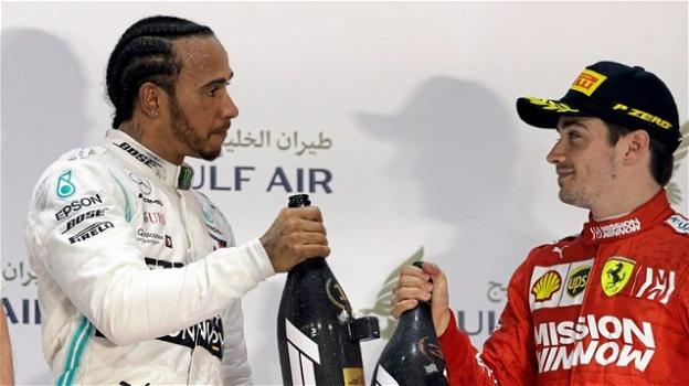 Lewis Hamilton a proposito dell’astro nascente Leclerc: “Mi rivedo molto in lui”
