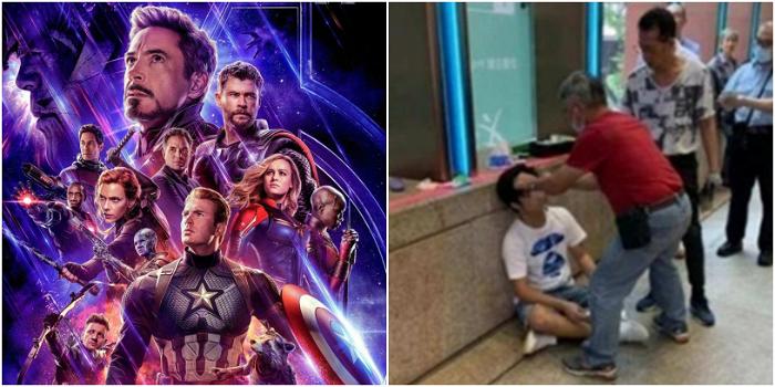 Spoilera il finale di Avengers all’ingresso del cinema: picchiato