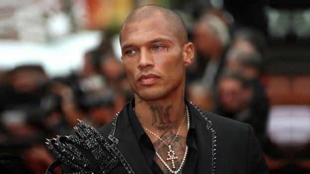 Jeremy Meeks, modello ex galeotto, ha conquistato Cannes