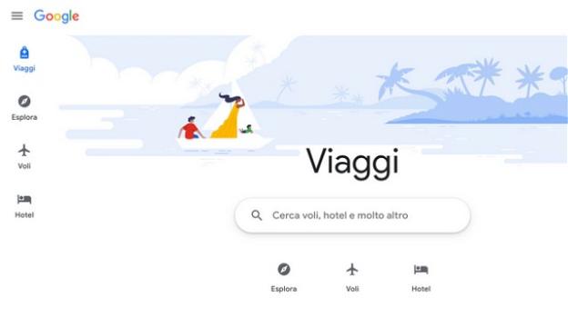 Google Viaggi/Travel: nasce il portale per prenotare le vacanze e pianificarne gli itinerari
