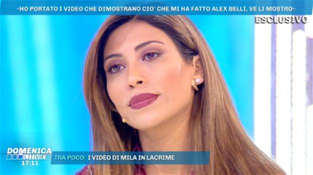 Domenica Live, Mila Suarez parla della querela su Francesca De André: "Ci sto pensando"