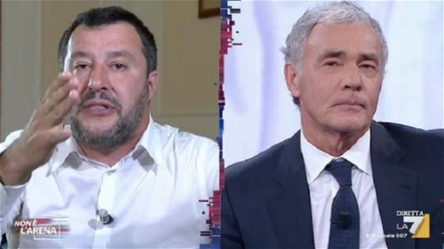 Salvini, le parole contro Fazio: "Non sono orgoglioso della disinformazione di qualcuno sulla tv pagata dagli italiani"