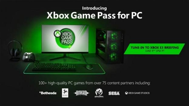 Xbox Game Pass su PC: il lancio ufficiale con 100 giochi