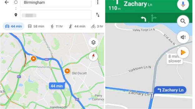 Attiva (anche in Italia) la segnalazione di autovelox e limiti di velocità su Google Maps