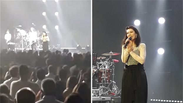 Bari, Elisa bacchetta la security al termine del concerto: “Lasciate stare i miei fan”