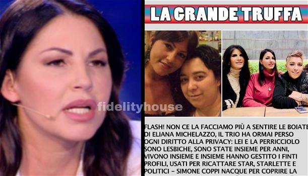 Dagospia lancia la bomba: “Pamela Perricciolo ed Eliana Michelazzo sono lesbiche, gestivano insieme i falsi profili”