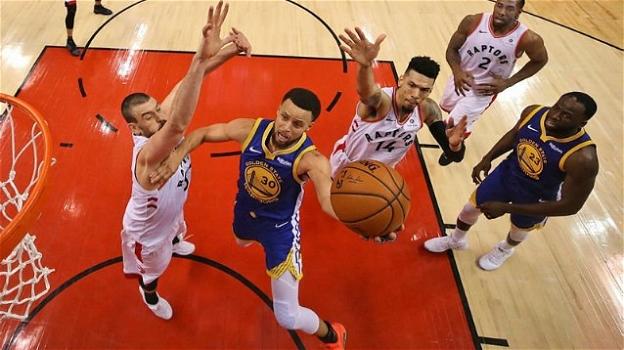 NBA The Finals, 2 giugno 2019: i Warriors irrompono a Toronto e pareggiano i conti