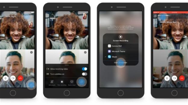 Skype sposa lo Screen Sharing tanto nella versione web quanto in quella mobile