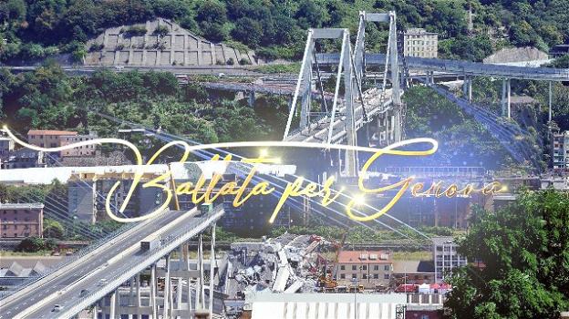 A un anno dal crollo di ponte Morandi Rai 1 organizza la serata di solidarietà “Ballata per Genova”