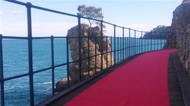 Portofino, la passeggiata dei baci è stata riaperta in tempi record
