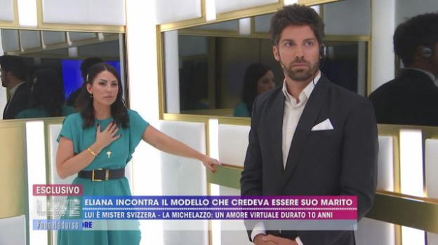 Live – Non è la D’Urso, l’incontro tra Eliana Michelazzo e il finto marito: "Ti chiedo scusa, mi vergogno"