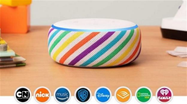 Echo Dot Kids Edition: da Amazon lo smart speaker dedicato ai pargoli di casa