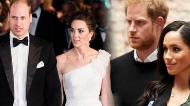 Harry e Meghan Markle sempre più lontani da Kate e William