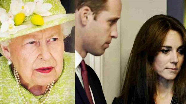 La regina Elisabetta vuole scongiurare il divorzio tra William e Kate