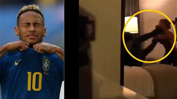 Neymar accusato da una modella brasiliana di violenze. Un video lo incastra
