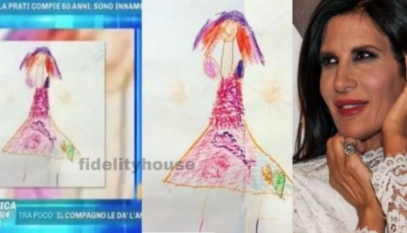 Pamela Prati, ecco a chi appartiene davvero il disegno della finta figlia Rebecca