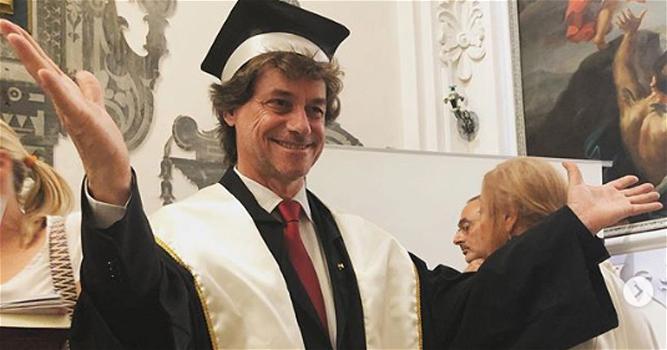Il divulgatore Alberto Angela riceve laurea honoris causa