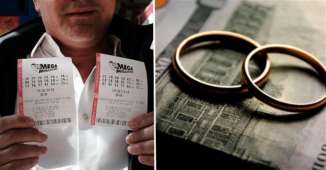 Divorzia dalla moglie dopo aver vinto 80 milioni alla lotteria: ora gliene dovrà dare la metà