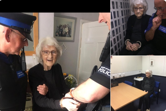 Si fa arrestare a 93 anni: “Volevo realizzare il mio ultimo sogno”