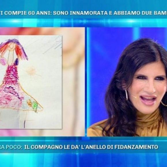Pamela Prati, ecco a chi appartiene davvero il disegno della finta figlia Rebecca
