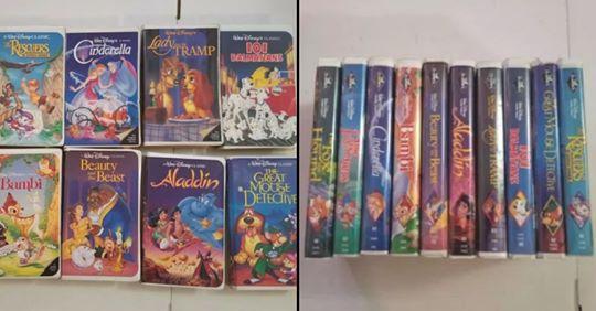 Possiedi ancora queste videocassette Disney? Su eBay sono in vendita a prezzi assurdi!