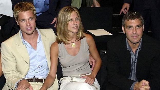 George Clooney vuole far tornare insieme Brad Pitt e Jennifer Aniston