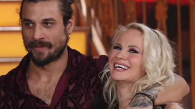 Milly Carlucci parla della coppia formata da Dani Osvaldo e Veera Kinnunen