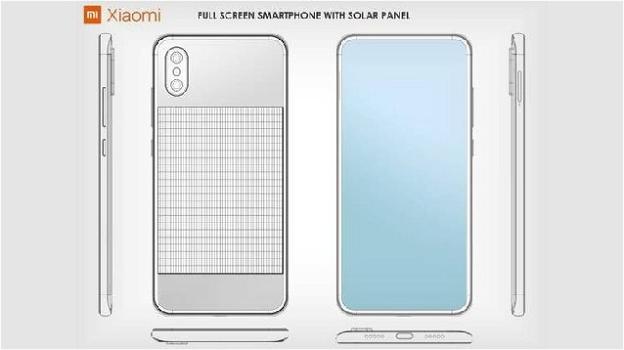 Xiaomi: ecco il brevetto per lo smartphone che si ricarica con il Sole
