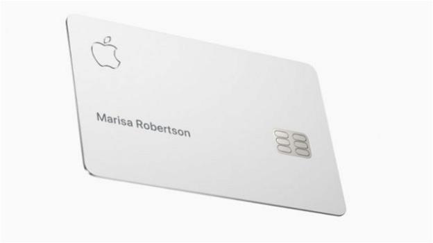 Apple distribuisce le sue prime ‘Apple Card’ sul territorio statunitense