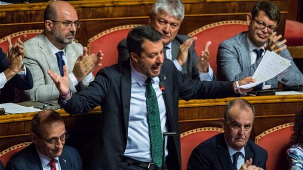 Salvini risponde a Conte: "Bastava un Saviano di turno, non un presidente del consiglio"