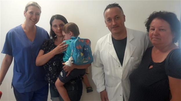 Malformazione in un bimbo di 2 anni e mezzo: salvato all’ospedale perugino Santa Maria della Misericordia