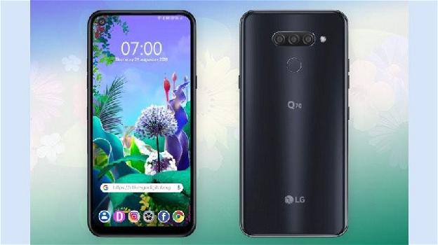 LG Q70: medio-gamma super resistente con selfiecamera in foro e multimedialità d’incanto