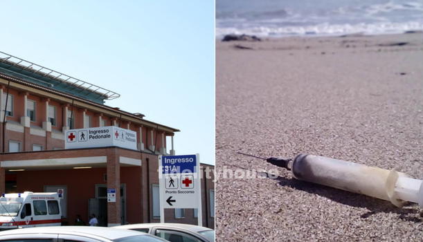 Paura in spiaggia: bimba di 4 anni passeggia con la mamma e viene punta da una siringa