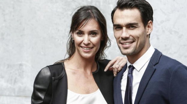 Flavia Pennetta e Fabio Fognini in vacanza a Miami con il primogenito Federico: lei è nuovamente incinta