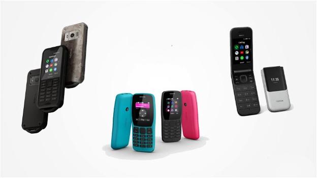 Feature phone a manetta, a IFA 2019, grazie al terzetto Nokia in salsa rugged, flip e low cost