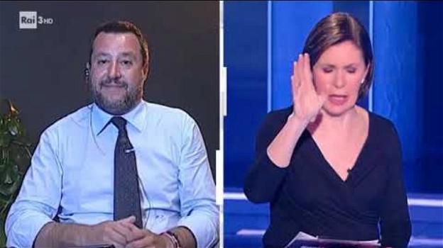Matteo Salvini confida a Bianca Berlinguer di essere ottimista sulle regionali