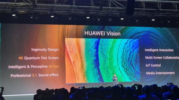 Huawei Vision: smart TV e Hub per la domotica, in 4K e con videochiamate