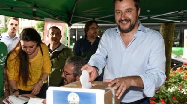 Matteo Salvini ha ricordato che emiliani e romagnoli sono ostaggio delle scissioni interne al PD