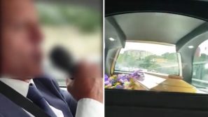 Napoli, becchino canta e ride con la bara in auto: il video scatena una bufera