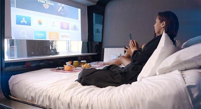 Ecco Hi-Bed: il letto tecnologico per gli amanti delle serie tv