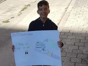 Potito, “eroe pugliese” 12enne che protesta da solo nel giorno dello Sciopero per il clima