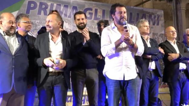 Matteo Salvini ha detto che, se si andasse oggi alle elezioni regionali in Umbria, la Lega vincerebbe