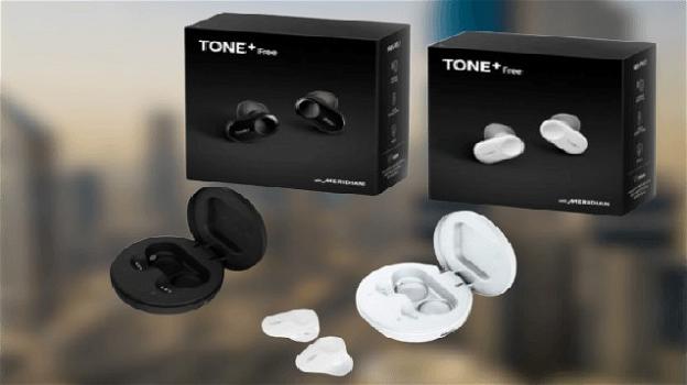 Tone + Free. Ufficiali i primi auricolari true wireless di LG