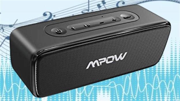MPOW R6: speaker Bluetooth impermeabile con funzione TWS e microfono incorporato