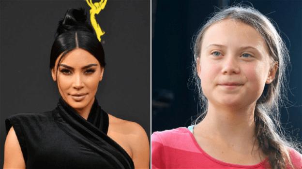Kim Kardashian ha espresso il desiderio di incontrare Greta Thunberg