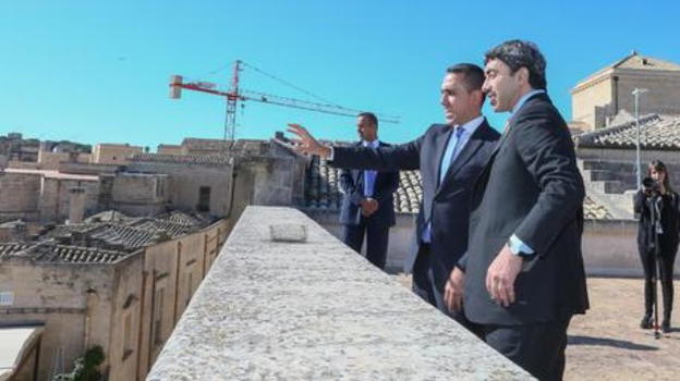 Sicurezza ai massimi livelli a Matera per la visita dello sceicco, ministro degli esteri degli Emirati Arabi